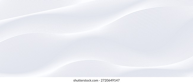 Premium-Hintergrunddesign mit weißen Linien Muster (Textur) in Luxus-Pastellfarben.Vektorgrafik

