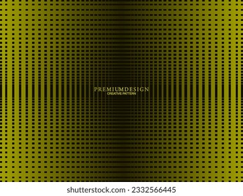 Premium background design with yellow luxury motifs. Vector horizontal template, for digital lux business banners, contemporary formal invitations, luxury vouchers, gift certificates, etc.