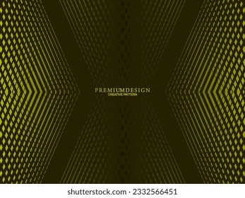 Premium background design with yellow luxury motifs. Vector horizontal template, for digital lux business banners, contemporary formal invitations, luxury vouchers, gift certificates, etc.