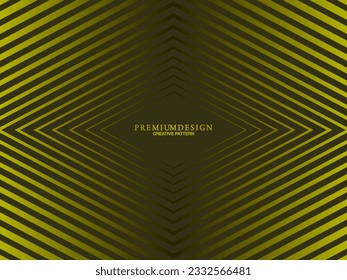 Premium background design with yellow luxury motifs. Vector horizontal template, for digital lux business banners, contemporary formal invitations, luxury vouchers, gift certificates, etc.