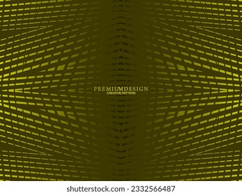 Diseño de fondo premium con motivos de lujo amarillo. Plantilla horizontal vectorial, para banners digitales lux business, invitaciones formales contemporáneas, vales de lujo, certificados de regalo, etc.
