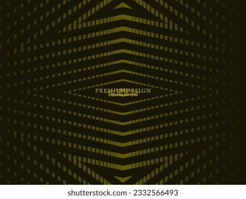 Premium background design with yellow luxury motifs. Vector horizontal template, for digital lux business banners, contemporary formal invitations, luxury vouchers, gift certificates, etc.