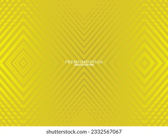 Premium background design with yellow luxury motifs. Vector horizontal template, for digital lux business banners, contemporary formal invitations, luxury vouchers, gift certificates, etc.