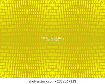 Premium background design with yellow luxury motifs. Vector horizontal template, for digital lux business banners, contemporary formal invitations, luxury vouchers, gift certificates, etc.