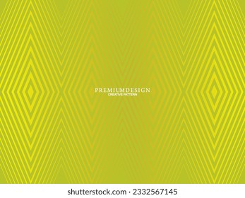 Diseño de fondo premium con motivos de lujo amarillo. Plantilla horizontal vectorial, para banners digitales lux business, invitaciones formales contemporáneas, vales de lujo, certificados de regalo, etc.