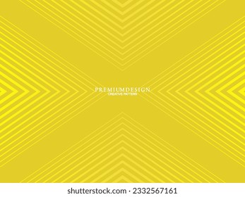 Premium background design with yellow luxury motifs. Vector horizontal template, for digital lux business banners, contemporary formal invitations, luxury vouchers, gift certificates, etc.