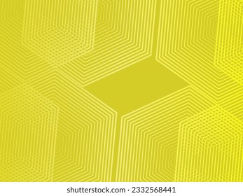 Premium background design with yellow luxury motifs. Vector horizontal template, for digital lux business banners, contemporary formal invitations, luxury vouchers, gift certificates, etc.
