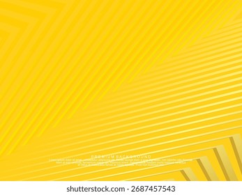 Diseño de fondo de Premium con motivo de lujo amarillo. Plantilla Horizontal de Vector, para el Anuncio de negocios digital de Lux, invitación formal contemporánea, cupón de lujo, certificado de regalo, etc.	
