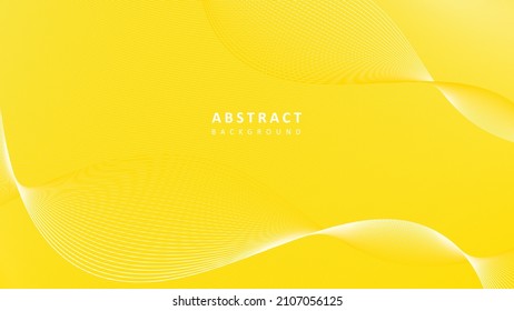 Premium background design with yellow stripes vector horizontal template for digital lux business banners formal invitations luxury vouchers prestigious gift certificates.