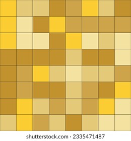 Premium background of golden squares