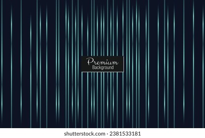 Premium background, gradient stripes on a dark background. Vector illustration