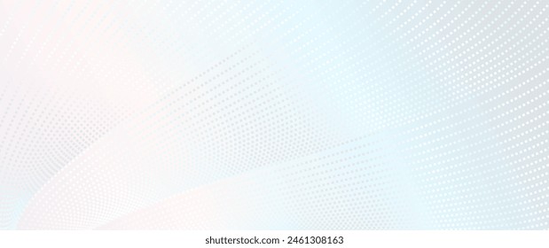 Premium background with with pink and blue dots on luxury pastel color gradient. Elegant abstract vector illustration for invitation, flyer, cover design, luxe invite, business banner, voucher.