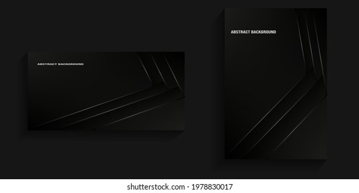 premium background with silver abstract lines and shadow for banners, posters, covers, card backgrounds, social media backgrounds