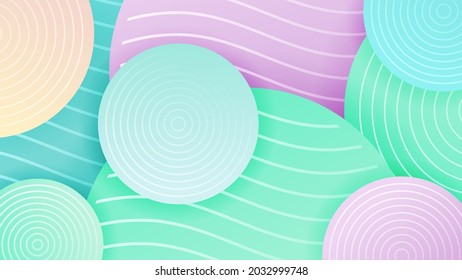 Fondo premium con color gradiente suave y sombra dinámica. Fondo vectorial para fondo de pantalla. Eps 10