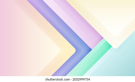 Premium background with soft gradient color and dynamic shadow. Vector background for wallpaper. Eps 10