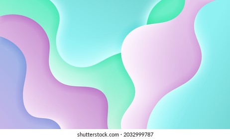 Premium background with soft gradient color and dynamic shadow. Vector background for wallpaper. Eps 10