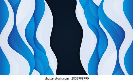 Premium background with soft gradient color and dynamic shadow. Vector background for wallpaper. Eps 10