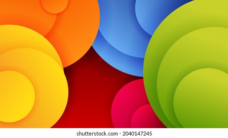 Premium background with soft gradient color and dynamic shadow. Vector background for wallpaper. Eps 10