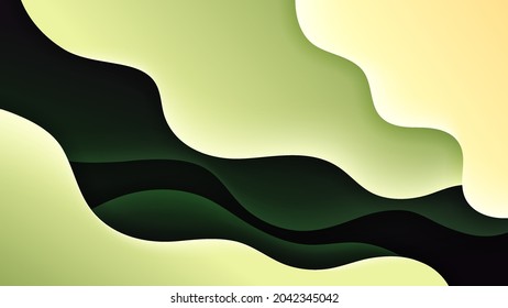 Premium background with soft gradient color and dynamic shadow. Vector background for wallpaper. Eps 10