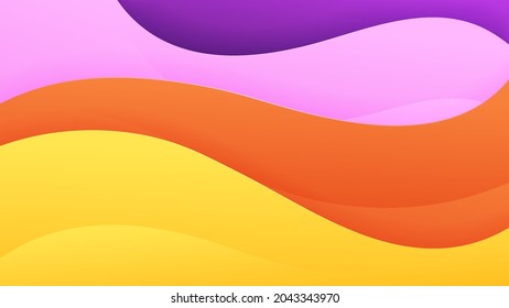 Fondo premium con color gradiente suave y sombra dinámica. Fondo vectorial para fondo de pantalla. Eps 10