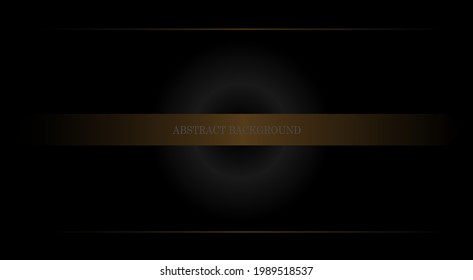 premium background with thick yellow line in the middle and moon-shaped light for cover, banner, poster, card background, social media background