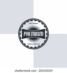 premium badge and label theme