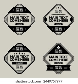 Premium Badge Logo or Emblem design