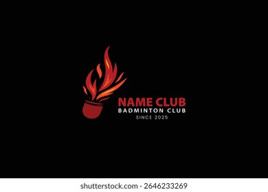 Premium badminton vector icon design for Sports logo and badminton championship logo