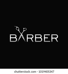 Premium Barber Logo Design Template