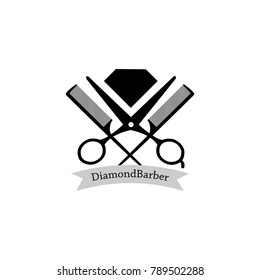 premium barber logo series
