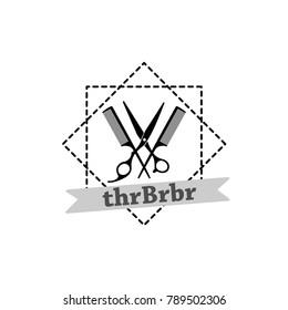 premium barber logo series
