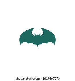 Premium bat logo design. abstract icon bat vector illustration.