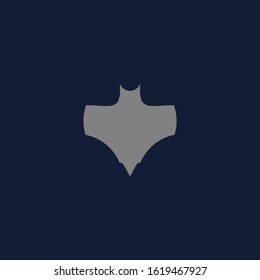 Premium bat logo design. abstract icon bat vector illustration.
