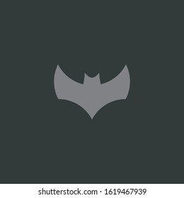 Premium bat logo design. abstract icon bat vector illustration.