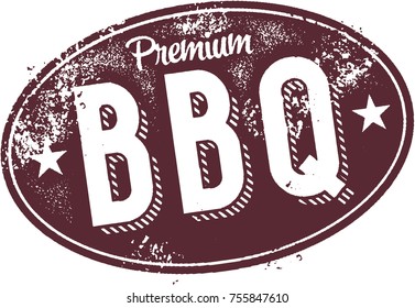 Premium BBQ Vintage Sign