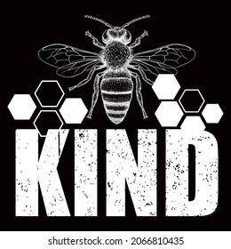 Premium Bee Design vector illustration format that are perfect for t-shirt, coffee mug, poster, cards, pillow cover, sticker, Canvas design, and Musk design.