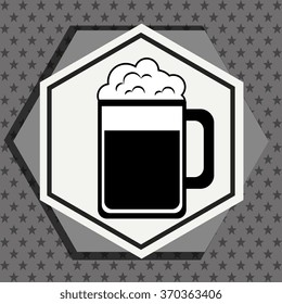 Premium beer graphic