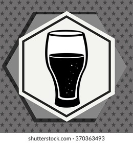 Premium beer graphic