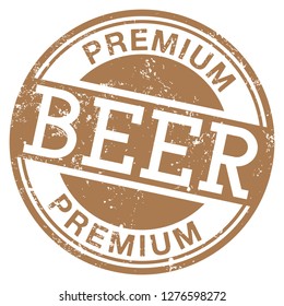 Premium Beer Stamp
