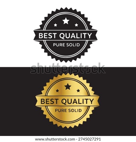 Premium Best Quality Pure Solid Seal Badges