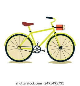 Premium bicycle vector art design.