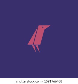Premium Bird logo with modern concept. Bird icon vector illustration