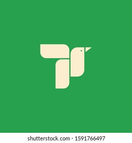 Premium Bird logo with modern concept. Bird icon vector illustration