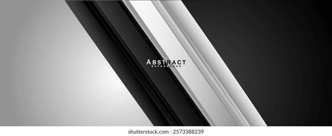 Premium black abstract background with luxurious geometric elements