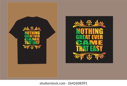 Premium a black background with a text new black t shart Design text art.