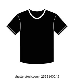 Premium Black T-Shirt Mockup - Vector EPS Design