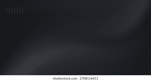 Premium Vector negro. Limbo fondo de foco gris oscuro. Abstractas telón de fondo 3D para la presentación del producto. Escena de pared mínima. Escaparate, exhibición de la promoción. dop