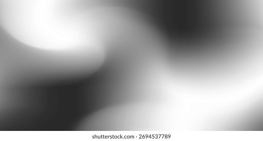 Premium Blank Blurred Texture Illustration sombra Diseño moderno en blanco y negro. Malla de degradado de línea gris plateado.
