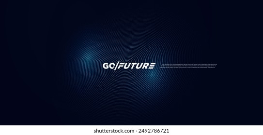 Concepto de fondo abstracto azul de Premium con Formas oscuras geométricas de lujo. Diseño exclusivo de Fondo de pantalla de arte fresco.
