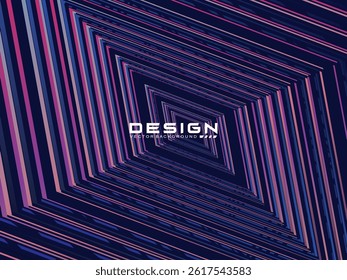 Premium blue background design with multicolored stripes pattern diagonal. Vector minimal horizontal template for banner, digital business, invitation, voucher, prestigious gift certificate, etc.	
